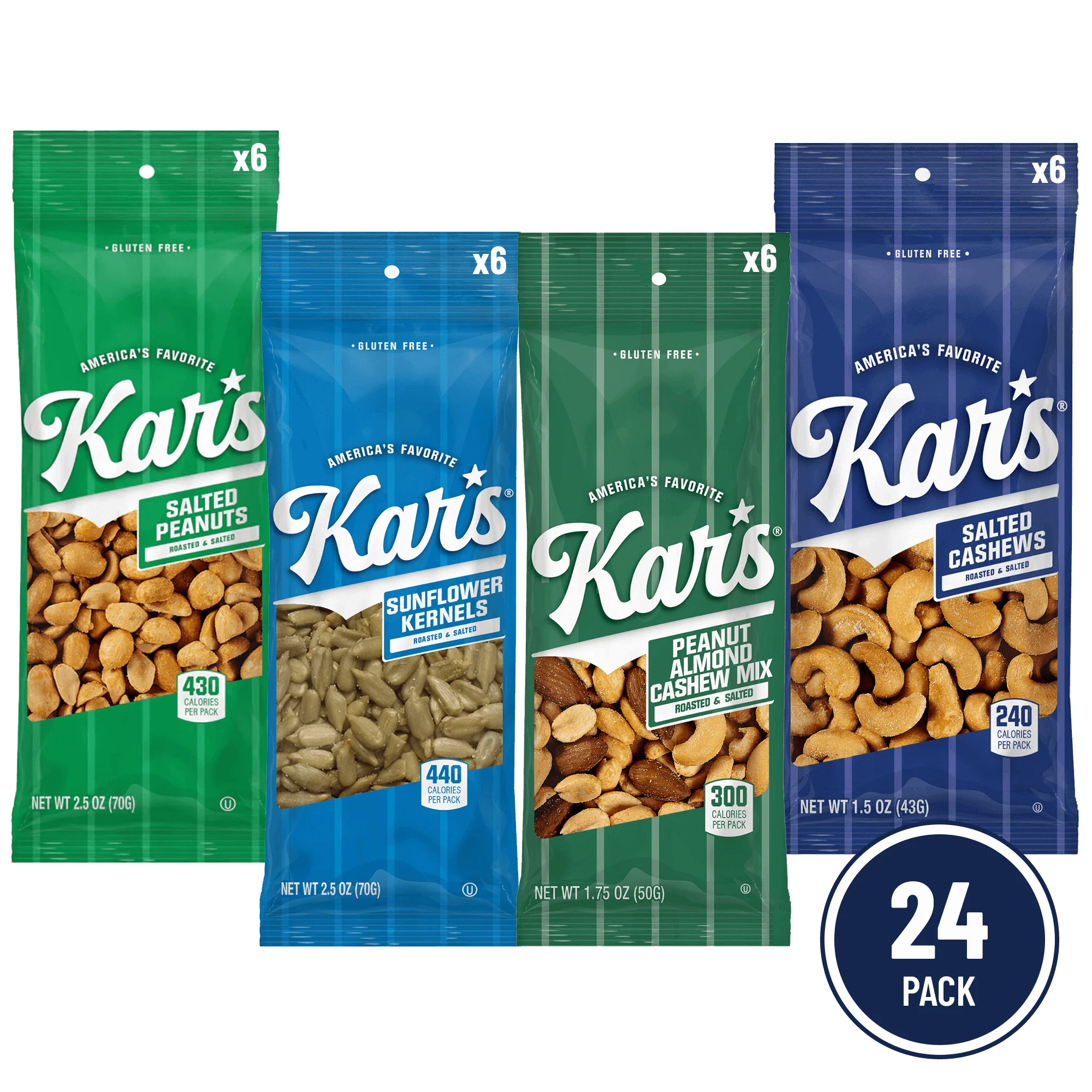 Kar's Nuts - Classics Grab & Go Variety Pack