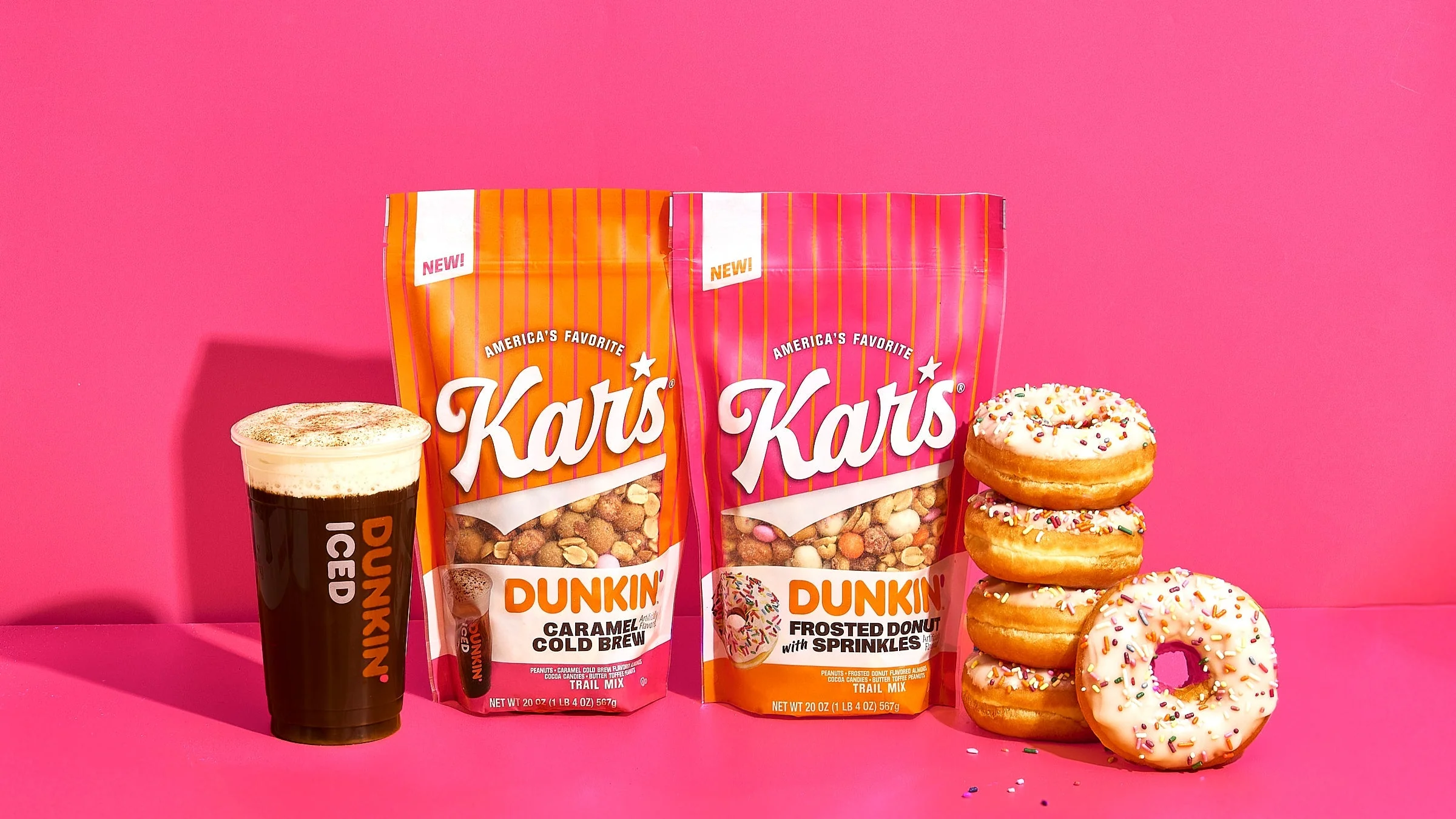 Kar's Nuts - DUNKIN'™ Frosted Donut with Sprinkles 2 oz - Image 4